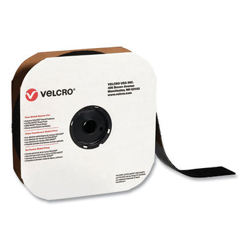 VELCRO® Brand Sticky-back Fasteners, Loop Side, 2" X 75 Ft, Black freeshipping - TVN Wholesale